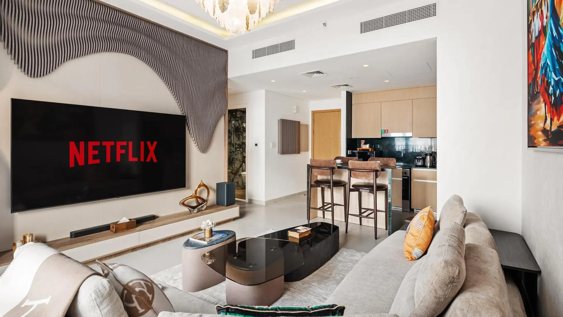 Stylish Poolside Apartment In Dubai Creek Harbour - By Dustay contacts